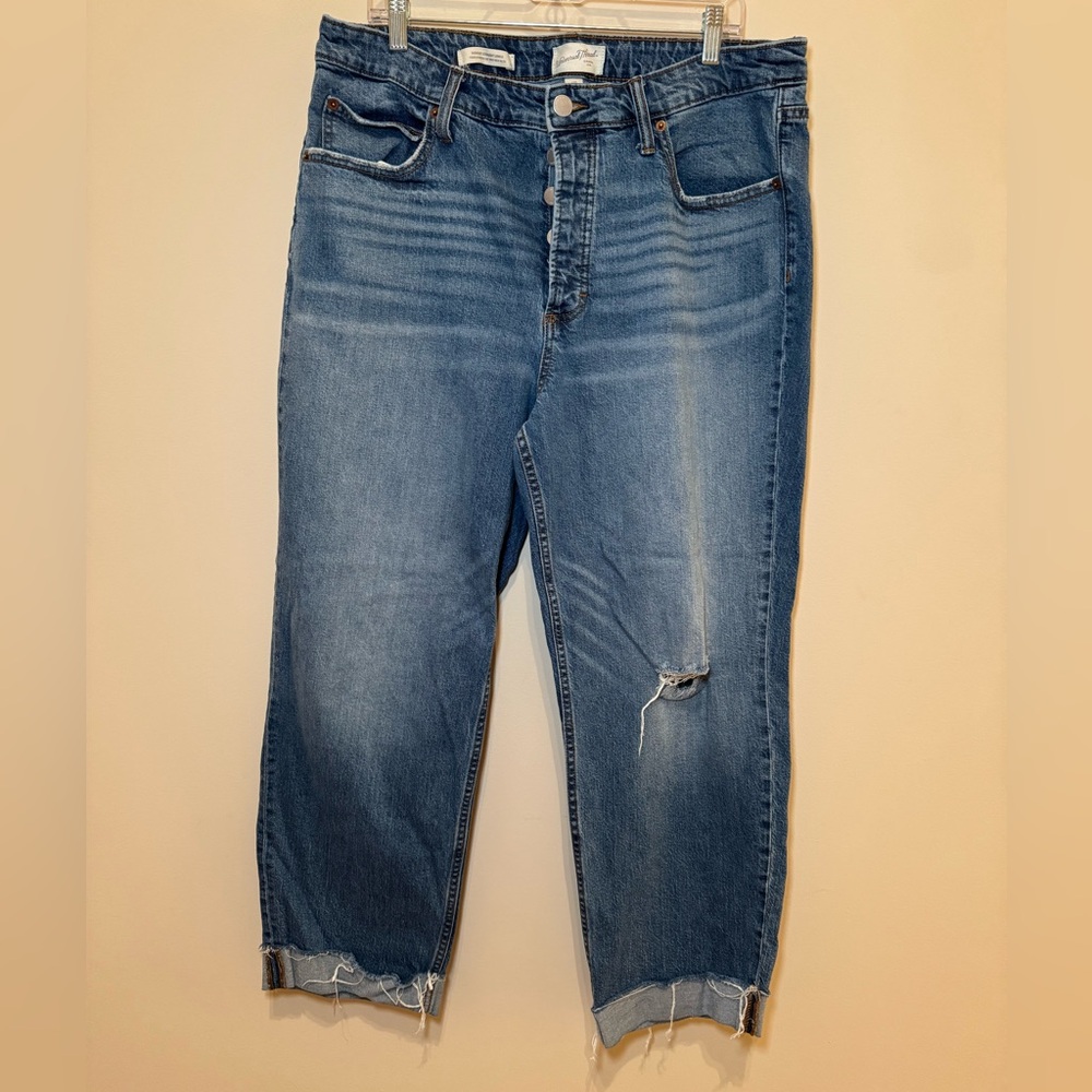 Women’s High Rise Straight Jeans size 17R